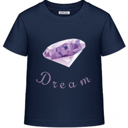 Navy Diamant T-Shirt (Kinder)