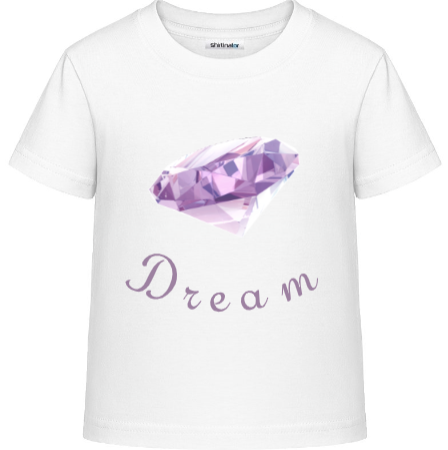 Weißes  Diamant  T-Shirt (Kinder)